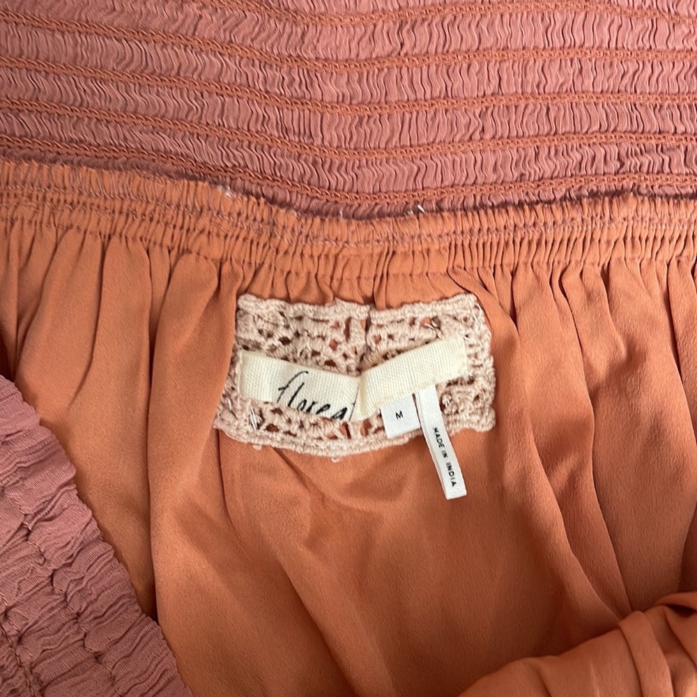Anthropologie Floreat Orchard Off-Shoulder Dress - Picture 7 of 14